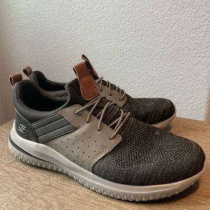 Men’s Size 10 Sketchers Delson 3.0 Cicada Slip On Shoe